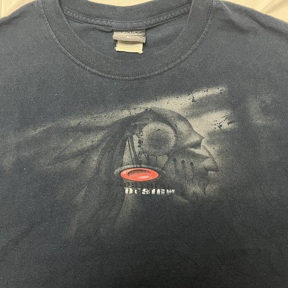 Vintage Oakley Software Shirt Adult Large Black Bob Head Graphic Print Y2K Rare - Picture 2 of 6